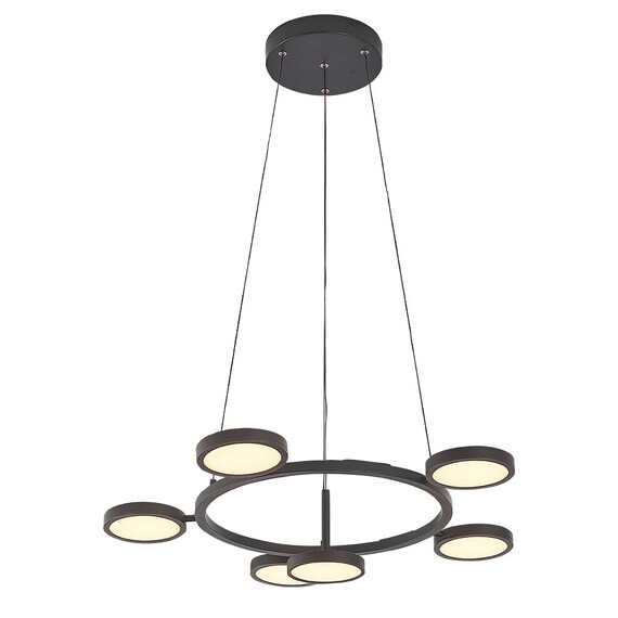 Светильник подвесной Crystal Lux CLT 027C6 D700 BL, фото 